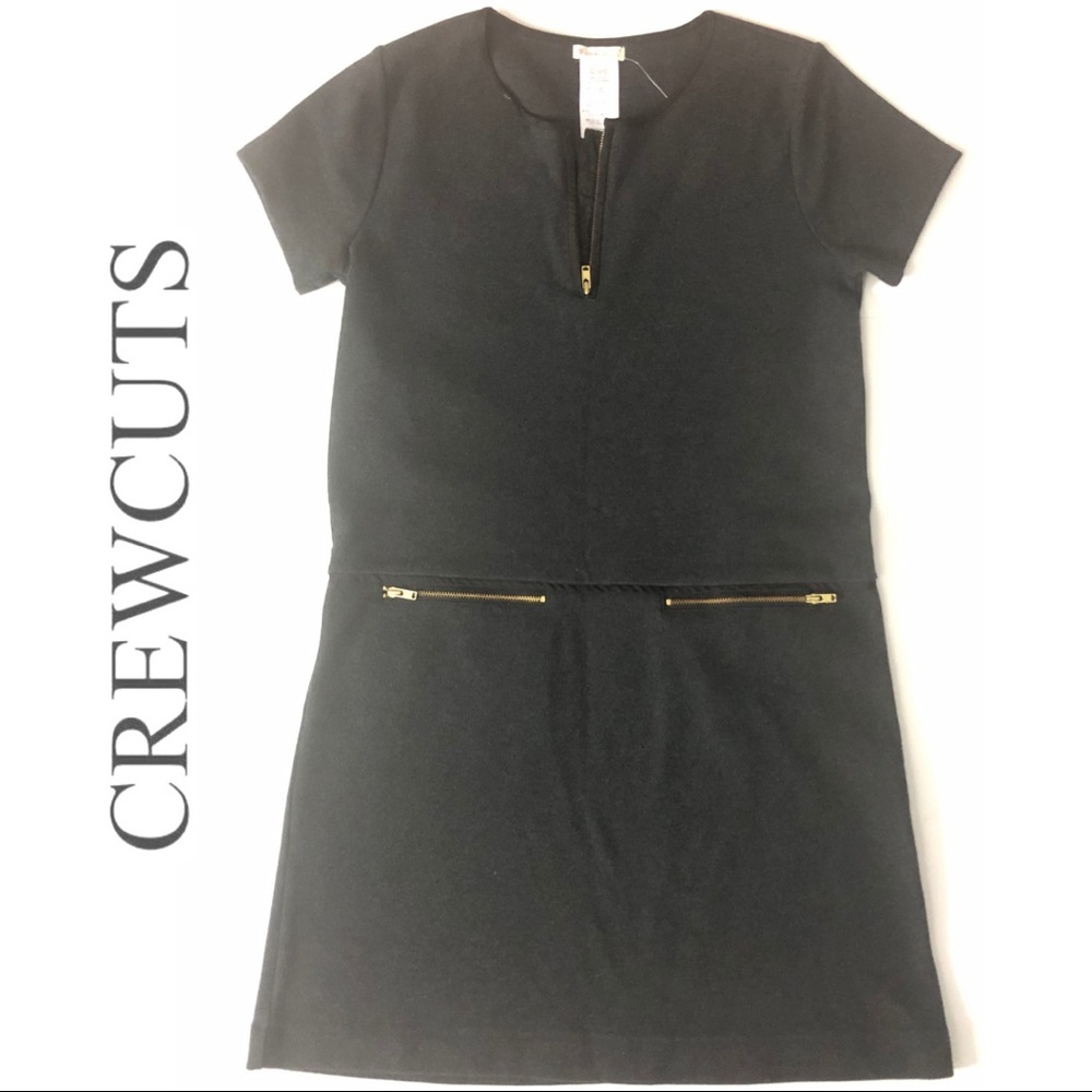 Crewcuts | Short Sleeve Dress Gold Zipper |Size:16